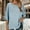 Light Blue, variant on Women’s Capris Sleeve T-Shirt Loose Round Neck Pullover Tops Summer Casual Comfy Tees