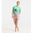 thumbnail image 3 of Little Blue House Shorts de Pyjama pour Femmes, Hiboux, 3 of 5