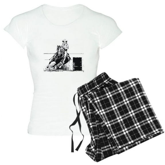 CafePress - Rodeo Cowgirl - Women's Light Pajamas