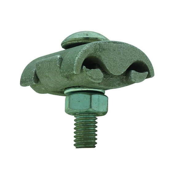 Southwire 65176240 GVCL4/0-2A Parallel, 1PK Groove Clamp, Grey