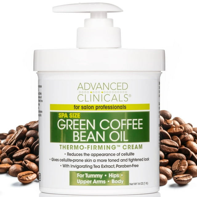 Crema corporal Advanced Clinicals Green Coffee Bean 480ml