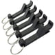thumbnail image 5 of Juego de 5 llaveros negros abridor de botellas de cerveza/llavero de bolsillo pequeño llavero de bebida con garra de barra ER, 5 of 5