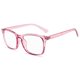 thumbnail image 1 of Sonducket 4 piezas Anti luz azul gafas de lectura bisagras de resorte marco rectangular de vidrio hombres mujeres gafas Cameo Type2 NO2, 1 of 6