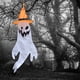 thumbnail image 5 of Calcetines de fantasma de de 43 ", decoración colgante, calcetines , bandera de patio Multicolor Zulema Halloween windsock, 5 of 8