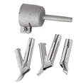thumbnail image 1 of 4pcs/Set 8mm Round & Triangular Speed Welding Nozzle Tacking Nozzle for Hot Air Welder Torch Welding, 1 of 5