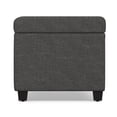 thumbnail image 6 of Simpli Home Avalon 54W XL Storage Ottoman Bench, 6 of 14