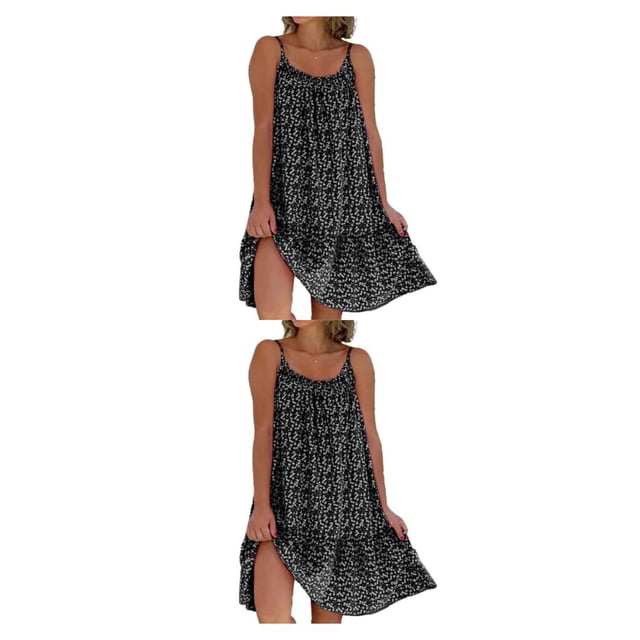 Sonducket Vestido bohemio elegante y cómodo para mujer Vestido largo vintage multifunción y elegante con hombros descubiertos a la moda Type4 NO4