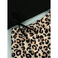 thumbnail image 6 of Franhais Baby Girl Summer Shorts Set Letters/ Floral Print Fringed Hem Tank Tops+ Leopard/ Floral Shorts Clothes Set, 6 of 9