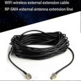 thumbnail image 4 of 20M SMA Male to Female Coaxial Extension Cable for WiFi Router Antenna, Copper, 4 of 5