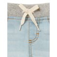 thumbnail image 2 of Wonder Nation Girls Rib Denim Shorts, Sizes 4-18 & Plus, 2 of 3