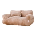 thumbnail image 4 of Sofá cama para gatos, camas para perros, lavable, con parte inferior antideslizante, mini sofá para perros, sofás cama, nido para gatos de interior , CAFÉ Café, 4 of 8