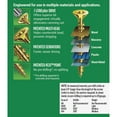 thumbnail image 2 of SPAX Multi-Material Construction Screw Flat Head - Easy Installation - 1 Piece, 8x2-1/2, 2 of 2