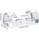 thumbnail image 2 of 60 Pack Clear Cable Clips, Strong Self-Adhesive Cable Holder, Durable Plastic Cord Management Organizer Clamps for Home and Office (Clear), 2 of 5