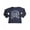 Heathered Black Beat Goes On, variant on Baby Infant Boys Long Sleeve Graphic Tee Shirt Top 34529-12Months (White 2 Football)