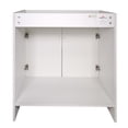 thumbnail image 6 of Wyndham 31 Inch Bathroom Vanity with Top, Ready to Assemble, White – Design House, 586461, 6 of 9