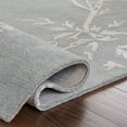 thumbnail image 6 of SAFAVIEH Bella Kiro Floral Flowers Wool Runner Rug, Grey/Ivory, 2'3" x 7', 6 of 11