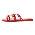 thumbnail image 2 of LAVRA Women's Jelly Studded Sandals Summer Flip Flop Gladiator Shoes, 2 of 4