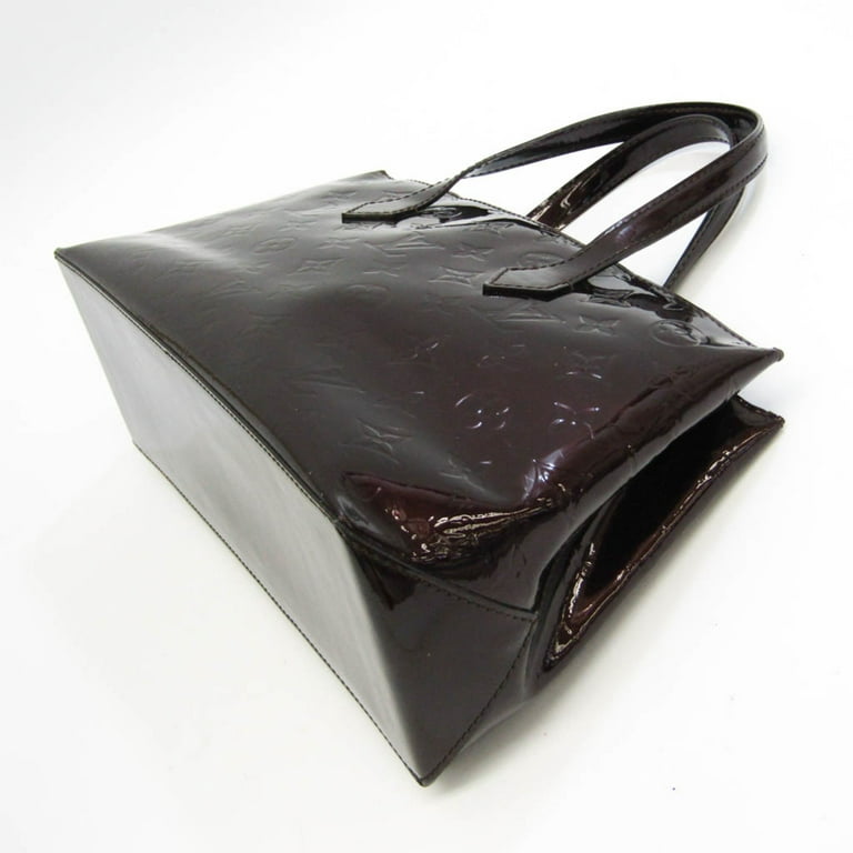 Wilshire patent leather tote Louis Vuitton Burgundy in Patent