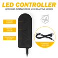 thumbnail image 5 of Xprite 4PC Celestial Series Interior RGB LED Car Light Set with Remote Control - Powered by USB, 5 of 7