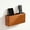 Cherry wood long, variant on Wall‑Mounted Wooden Remote Control Holder, No Drill Wall Organizer, Phone , TV Air‑Conditioner Controller Storage Caddy, Single & 2‑Pack Options