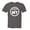 Charcoal, variant on â„¢ Mens From Born Made In Montana MT Logo Label HQ Tee