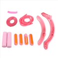 thumbnail image 4 of Tubo de LíNea de Guardabarros de Scooter EléCtrico Manejar de Manillar de Tira AnticolisióN para M365 Pro 2 Piezas de Scooter, Rosa, 4 of 10