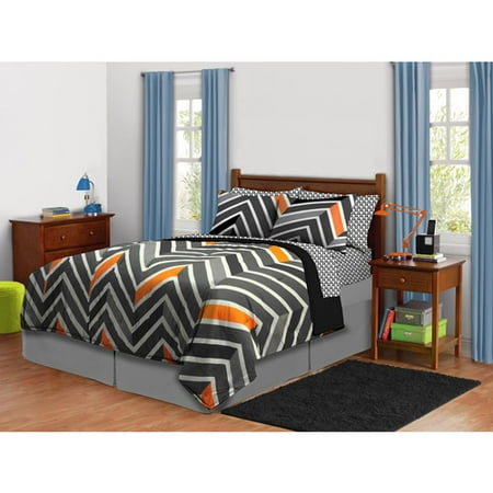 Latitude Zig Zag Neon Comforter Bedding Set Walmart Com