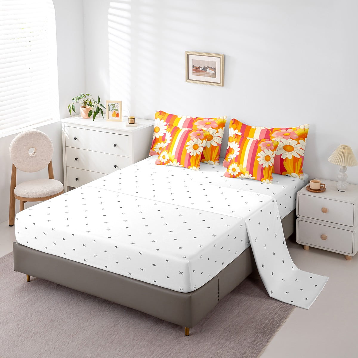 Girls floral comforter hot sale
