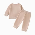 thumbnail image 3 of xaweyi Baby Boy Clothes Long Sweatshirt Pants Toddler Outfits Infant Clothing,Sizes 12-18 Months, 3 of 9