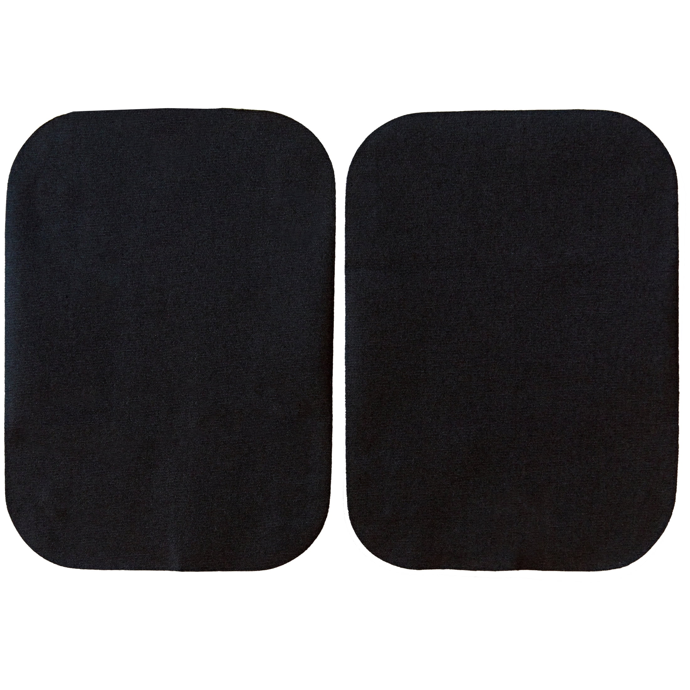 Black Satin Badge Fabric Patch, For Clothes, Size: 5x5cm at Rs 7