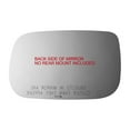 thumbnail image 3 of Fits 04-08 TSX 06-07 Accord Hybrid Right Passenger Convex Mirror Glass Lens Non Heat w/Adhesive USA, 3 of 6