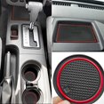 thumbnail image 1 of Auovo Alfombrillas Antipolvo Para Frontier Crew Cab 2005-2020 Xterra Accesorios 2005-2015 Forros De Bolsillo De Puerta De Ajuste Personalizado, Almohadillas Para Portavasos, Alfombrillas De Consola (2, 1 of 1