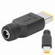 thumbnail image 3 of Adaptador de corriente para portátil (2 unidades, conector hembra de 5,5 x 2,1 mm a conector macho cuadrado de 11 x 5,0 mm) para Lenovo Notebook., 3 of 14