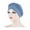 288_Blue, variant on Polyester Bucket Hats for Unisex Gray Baseball cap Chemo Cancer Head Hat Ethnic Bohemian Pre-Tied Twisted Braid Hair Cover Wrap Turban Headwear