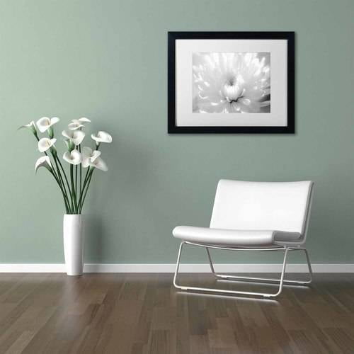 Trademark Fine Art 'Infrared Flower 2' Canvas Art by PIPA Fine Art, White Matte, Black Frame
