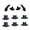 Black, variant on Metal Thumbsticks Back Paddles Gaming Accessories Replacement Controller Analog Joystick Buttons