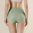 thumbnail image 4 of Women's Seamless High Waist Panties Breathable Pure Gusset Briefs Feeling Floral Lift & Underwear Comfortable Soft Fit, 4 of 6