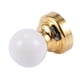thumbnail image 3 of 1:12 Dolls House Miniature Globe White Ceiling LED Light Lighting Lamp with Battery, 3 of 5