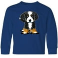thumbnail image 3 of Inktastic Bernese Mountain Dog Long Sleeve Youth T-Shirt, 3 of 5