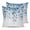 Blue, variant on Teal Blue Eucalyptus Leaves 16x16 Pillow Covers Set of 2, Spring Farmhouse Botanical Throw Pillow Covers Decorative Couch Cushion Case, Microfiber Square Pillowcases for Bedroom Car Living Room