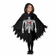 thumbnail image 3 of Zylarhe Kids Halloween Jumpsuits Dance Stage Performance Party Outfit Playful Home Wear for Toddlers Black 3-4 Years, 3 of 8