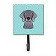 thumbnail image 2 of Carolines Treasures BB1169SH4 Checkerboard Blue Weimaraner Leash & Key Holder, 2 of 2
