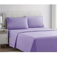 thumbnail image 2 of clara clark King Sheets Set, Deep Pocket Bed Sheets for King Size Bed - 4 Piece King Size Sheets, Extra Soft Bedding Sheets Pillowcases, Lavender Sheets King, 2 of 4