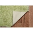 thumbnail image 4 of Riverbay Furniture Transitional Faux Fur Tufted Acrylic 3'x5' Rug in Green, 4 of 5