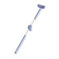 thumbnail image 3 of Pole Barra Ajustable para Corrección de Postura de Espalda Y Cuello Bastón de Estiramiento para Pecho Y Hombros Herramienta de Movilidad Física Azul, 3 of 8
