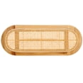 thumbnail image 5 of SAFAVIEH Anikka Rattan Bench, Natural (30.9 in. W x 11.8 in. D x 18.1 in. H), 5 of 10