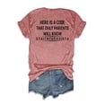 thumbnail image 4 of Women Graphic T Shirts Novelty Letter Print Crew Neck Short Sleeve Pullover Tops Summer Trendy Casual Classic Fit Basic Tees, 4 of 4
