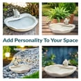 thumbnail image 5 of Sunnydaze White Fish Glazed Ceramic Outdoor Water Fountain, 5 of 19