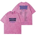 thumbnail image 1 of Willow Avalon Southern Belle Raisin Hell Tour 2025 T-Shirts Unisexes en Coton à Manches Courtes, 1 of 6