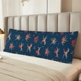 thumbnail image 6 of Lsque Octopus Sea Life Body Pillow Case Cover,Ultra-Soft Microfiber Bed Pillow Cases 20x54 inches,Elegant Bedding,Breathable Durable Pillow Cover with Envelope Closure, 6 of 8